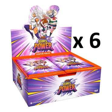 My Hero Academia CCG - Series 7 Girl Power Booster CASE *Sealed*  - (PRE-ORDER, SHIPS MAY 17TH) (ORDER ON DEMAND)