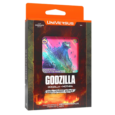 UniVersus Challenger Decks Godzilla: Godzilla + Mothra | King Ghidorah + Rodan *Sealed* (PRE-ORDER, SHIPS JUN 16TH)