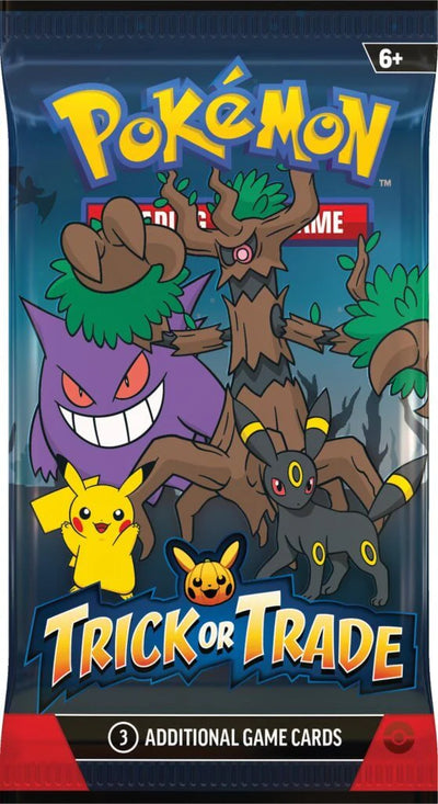 Pokemon TCG: Trick or Trade INDIVIDUAL Booster Pack 2024 *Sealed*