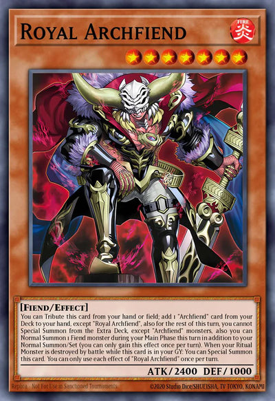 Royal Archfiend (Starlight Rare) [BPRO-EN014] Starlight Rare