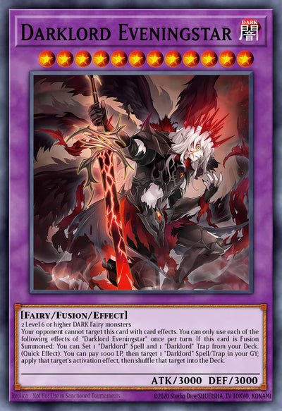 Darklord Eveningstar (Starlight Rare) [BPRO-EN036] Starlight Rare