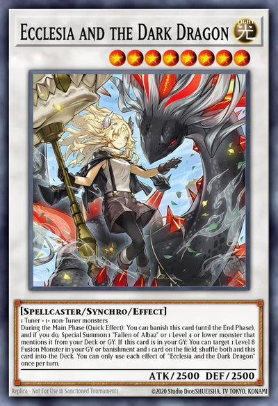 Ecclesia and the Dark Dragon (Starlight Rare) [BPRO-EN041] Starlight Rare