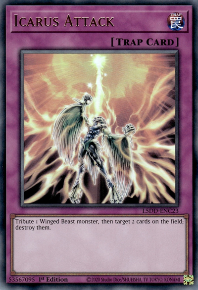 Icarus Attack [L5DD-ENC23] Ultra Rare