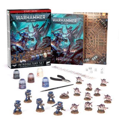 Warhammer 40,000 Miniature - Bundle Set - Introductory Set : In The Grim Darkness Of The Far Future There Is Only War