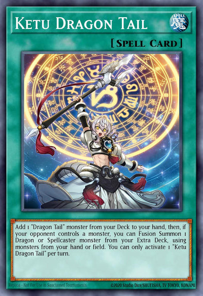 Ketu Dracotail - [JUSH-EN008] Super Rare - JUSH PRE-ORDER, SHIPS 31/07/2025  - TCG Collector NZ - Yu-Gi-Oh Singles