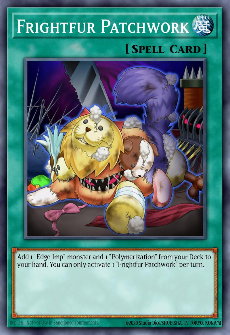 Frightfur Patchwork - [JUSH-EN015] Rare - JUSH PRE-ORDER, SHIPS 31/07/2025  - TCG Collector NZ - Yu-Gi-Oh Singles