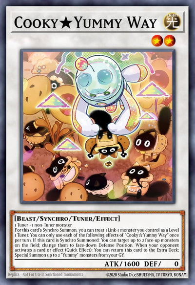 Cooky★Yummy Way - [JUSH-EN020] Rare - JUSH PRE-ORDER, SHIPS 31/07/2025  - TCG Collector NZ - Yu-Gi-Oh Singles