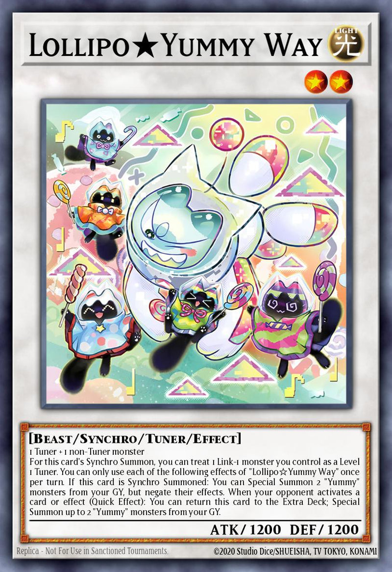 Lollipo★Yummy Way - [JUSH-EN021 (SR)] Super Rare - JUSH PRE-ORDER, SHIPS 31/07/2025  - TCG Collector NZ - Yu-Gi-Oh Singles