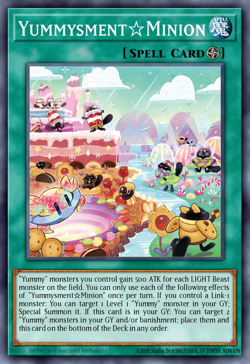 Yummyusment☆Mignon - [JUSH-EN023] Rare - JUSH PRE-ORDER, SHIPS 31/07/2025  - TCG Collector NZ - Yu-Gi-Oh Singles