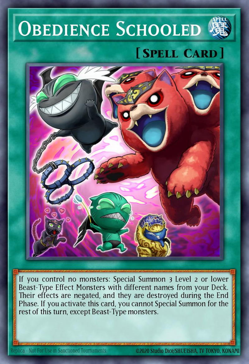 Obedience Schooled - [JUSH-EN029] Rare - JUSH PRE-ORDER, SHIPS 31/07/2025  - TCG Collector NZ - Yu-Gi-Oh Singles