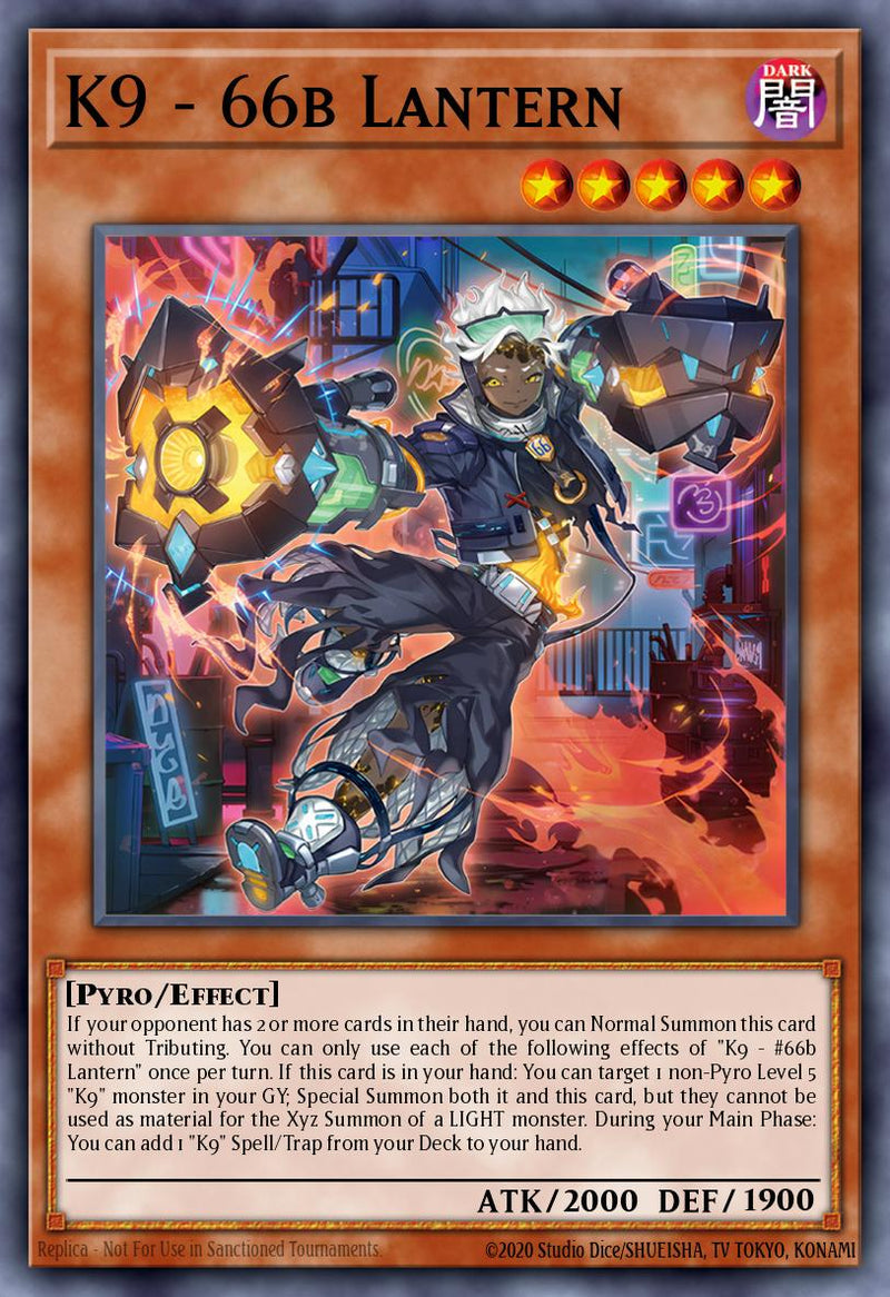 K9-66b Lantern - [JUSH-EN033] Super Rare - JUSH PRE-ORDER, SHIPS 31/07/2025  - TCG Collector NZ - Yu-Gi-Oh Singles