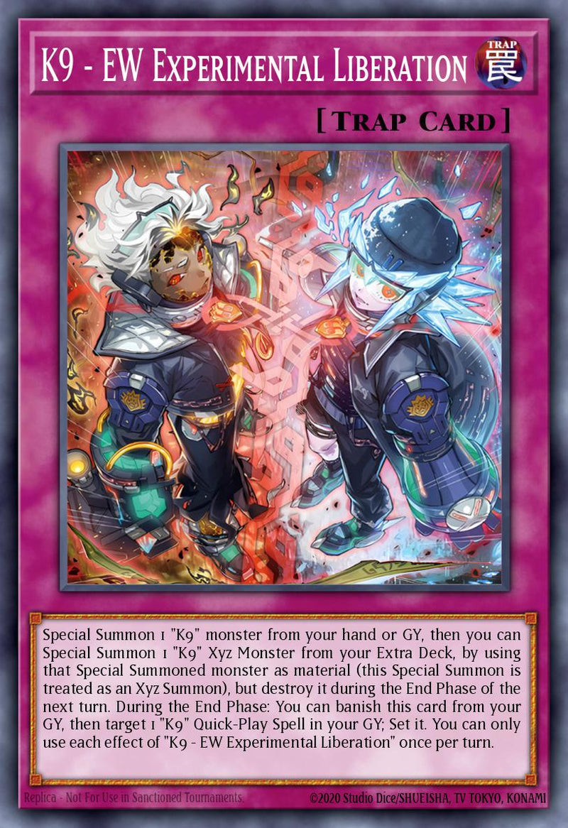 K9-EW Special Release Experiment - [JUSH-EN041] Rare - JUSH PRE-ORDER, SHIPS 31/07/2025  - TCG Collector NZ - Yu-Gi-Oh Singles