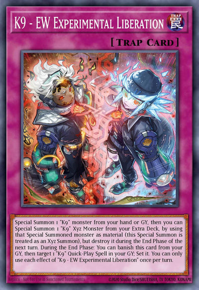K9-EW Special Release Experiment - [JUSH-EN041] Rare - JUSH PRE-ORDER, SHIPS 31/07/2025  - TCG Collector NZ - Yu-Gi-Oh Singles