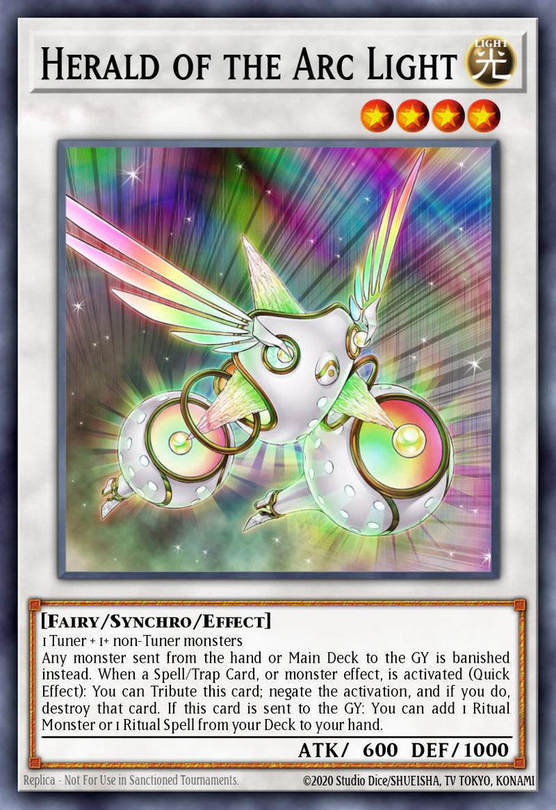 Herald of the Arc Light - [JUSH-EN051] Rare - JUSH PRE-ORDER, SHIPS 31/07/2025  - TCG Collector NZ - Yu-Gi-Oh Singles