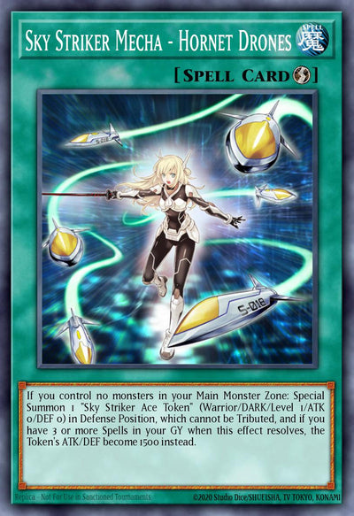 Sky Striker Mecha - Hornet Drones - [JUSH-EN053] Rare - JUSH PRE-ORDER, SHIPS 31/07/2025  - TCG Collector NZ - Yu-Gi-Oh Singles