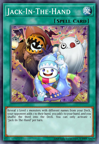 Jack-In-The-Hand - [JUSH-EN054 (SR)] Super Rare - JUSH PRE-ORDER, SHIPS 31/07/2025  - TCG Collector NZ - Yu-Gi-Oh Singles