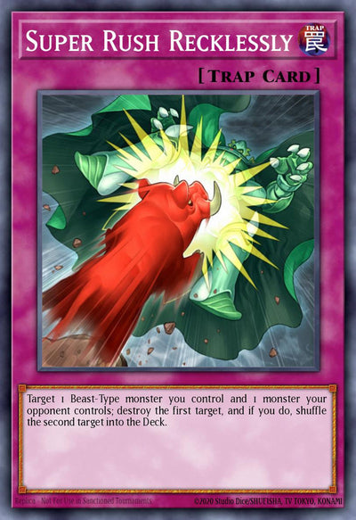 Super Rush Recklessly - [JUSH-EN055] Rare - JUSH PRE-ORDER, SHIPS 31/07/2025  - TCG Collector NZ - Yu-Gi-Oh Singles