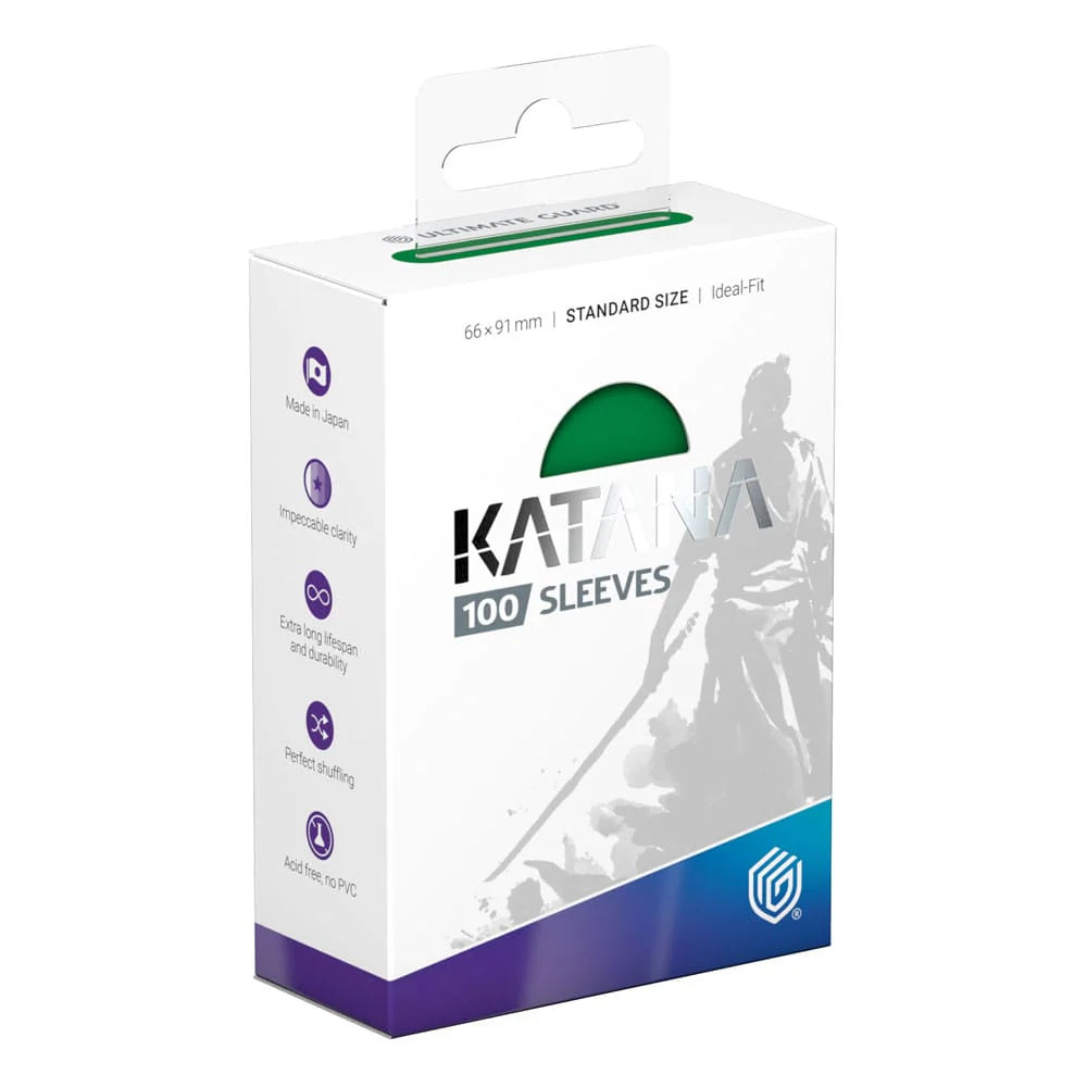 Katana Sleeves - Jade Garden Matte (Standard Size 100 Pack)
