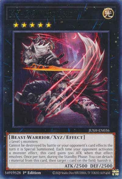 K9-00 "Hound" [JUSH-EN036] Rare