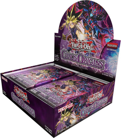 Yugioh! Booster Boxes: Chaos Origins *Sealed* (PRE-ORDER, SHIPS JULY 2ND)