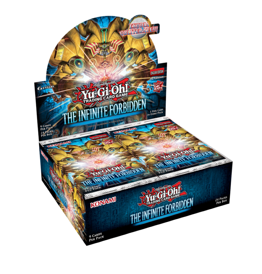 Yugioh! Booster Packs: The Infinite Forbidden *Sealed*