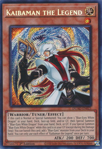 Kaibaman the Legend [DUAD-EN021] Secret Rare