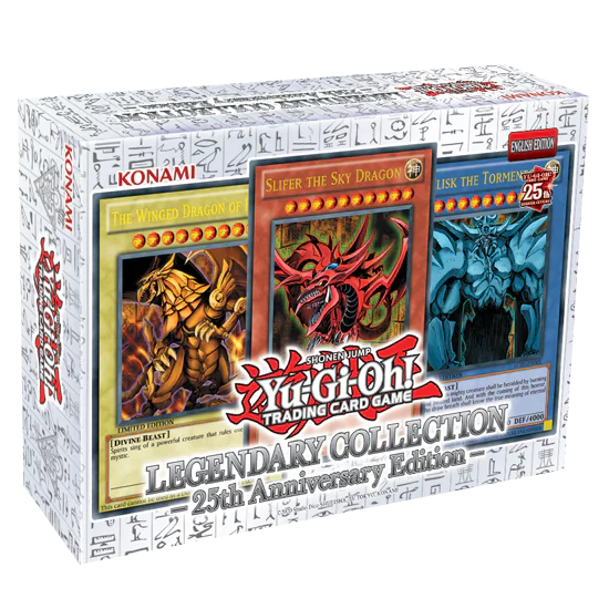 Yugioh! Boxed Sets & Tins: Legendary Collection 25th Anniversary Edition CASE *Sealed*