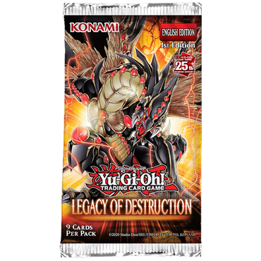 Yugioh! Booster Boxes: Legacy of Destruction *Sealed* (PRE-ORDER, SHIPS APRIL 24TH)