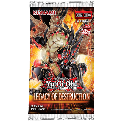 Yugioh! Booster Packs: Legacy of Destruction *Sealed*