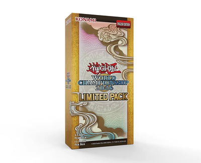 Yugioh! Booster Boxes: Limited Pack - World Championship 2026 *Sealed* (PRE-ORDER, SHIPS AUG 29TH)