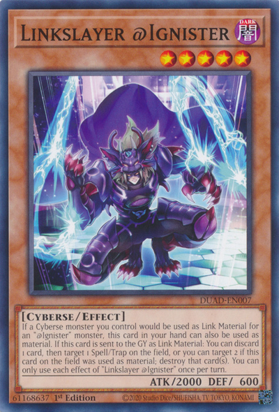 Linkslayer @Ignister [DUAD-EN007] Common