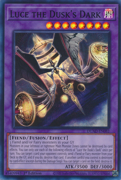 Luce the Dusk's Dark [DUAD-EN082] Super Rare