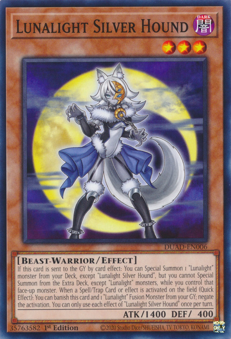 Lunalight Silver Hound [DUAD-EN006] Common