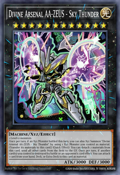 Divine Arsenal AA-ZEUS - Sky Thunder - [MAMO-EN035] Ultra Rare - MAMO PRE-ORDER, SHIPS 08/09/2026