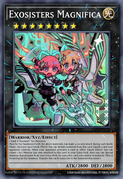 Exosisters Magnifica - [MAMO-EN036 (SCR)] Secret Rare - MAMO PRE-ORDER, SHIPS 08/09/2026