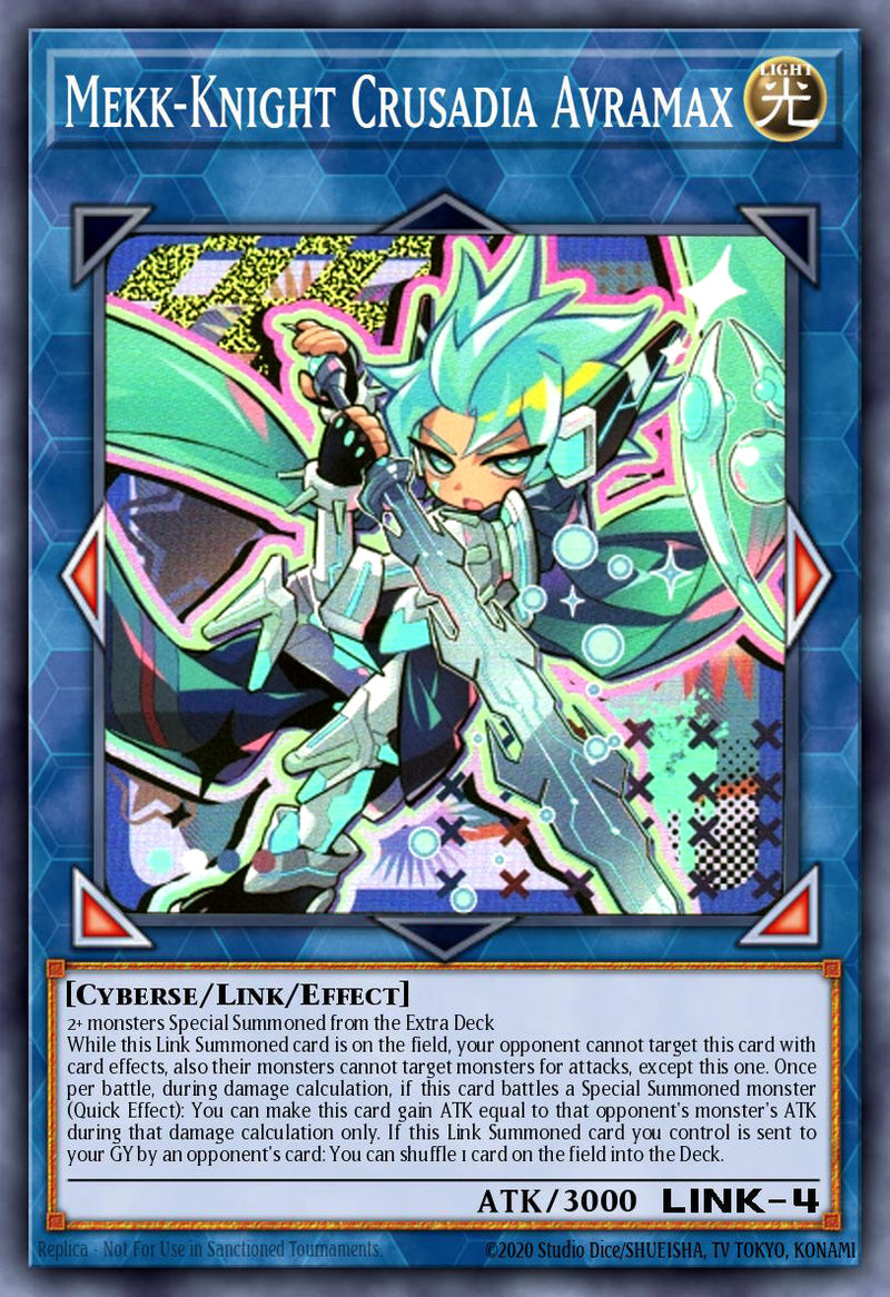 Mekk-Knight Crusadia Avramax - [MAMO-EN037 (SCR)] Secret Rare - MAMO PRE-ORDER, SHIPS 08/09/2026  - TCG Collector NZ - Yu-Gi-Oh Singles