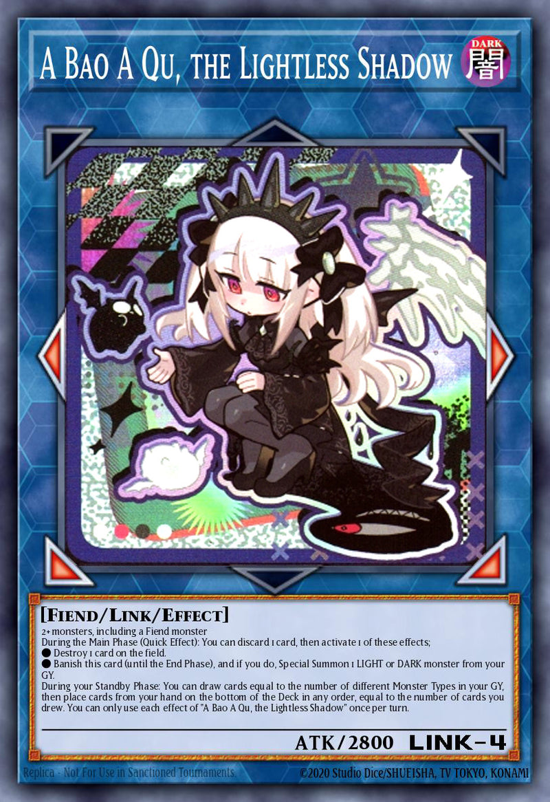 A Bao A Qu, the Lightless Shadow - [MAMO-EN038 (SLR)] Starlight Rare - MAMO PRE-ORDER, SHIPS 08/09/2026  - TCG Collector NZ - Yu-Gi-Oh Singles