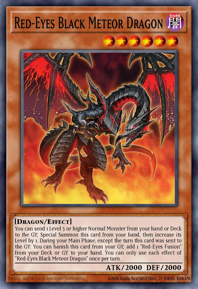 Red-Eyes Black Meteor Dragon - [MAMO-EN049] Ultra Rare - MAMO PRE-ORDER, SHIPS 08/09/2026