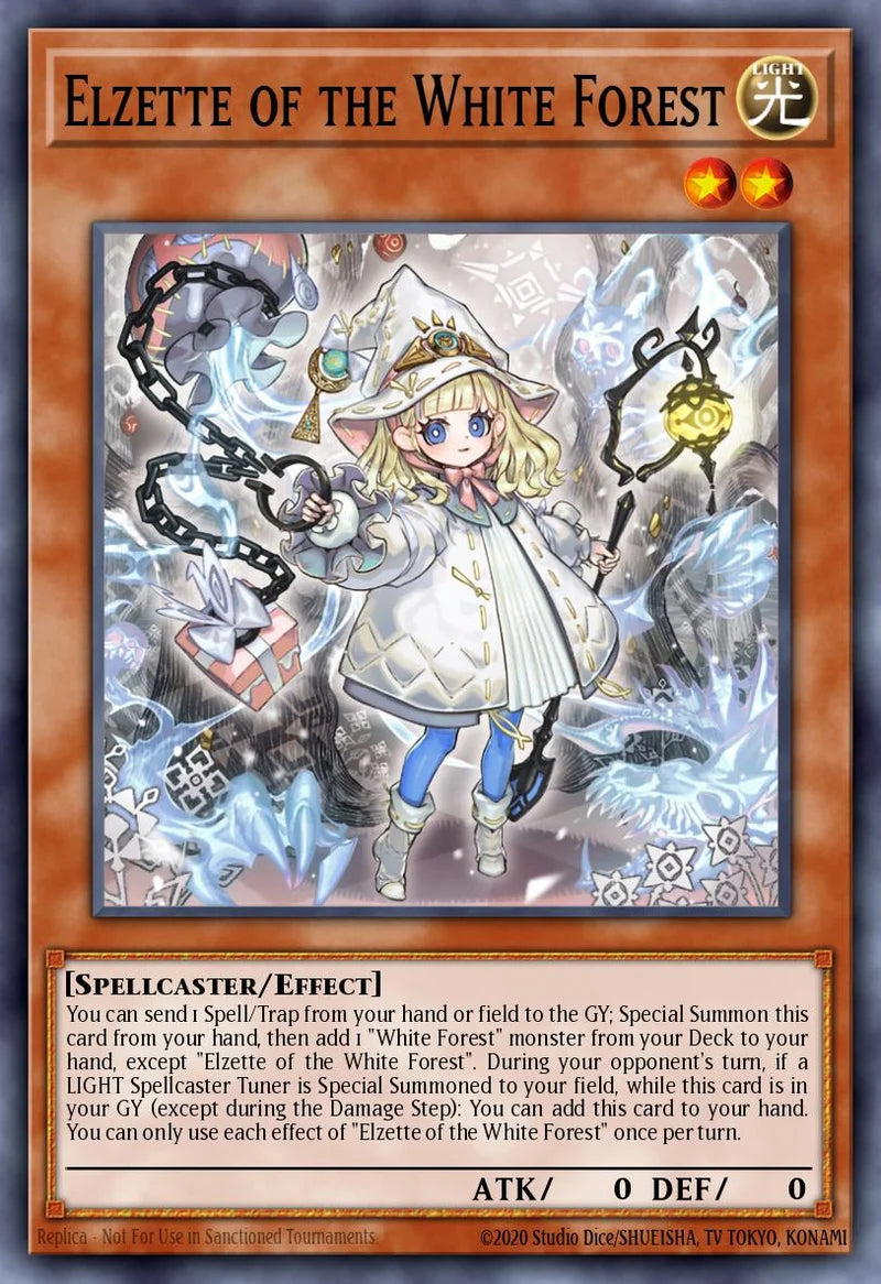 Elzette of the White Forest - [MAMO-EN052] Ultra Rare - MAMO PRE-ORDER, SHIPS 08/09/2026