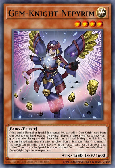 Gem-Knight Nepyrim - [MAMO-EN057] Ultra Rare - MAMO PRE-ORDER, SHIPS 08/09/2026
