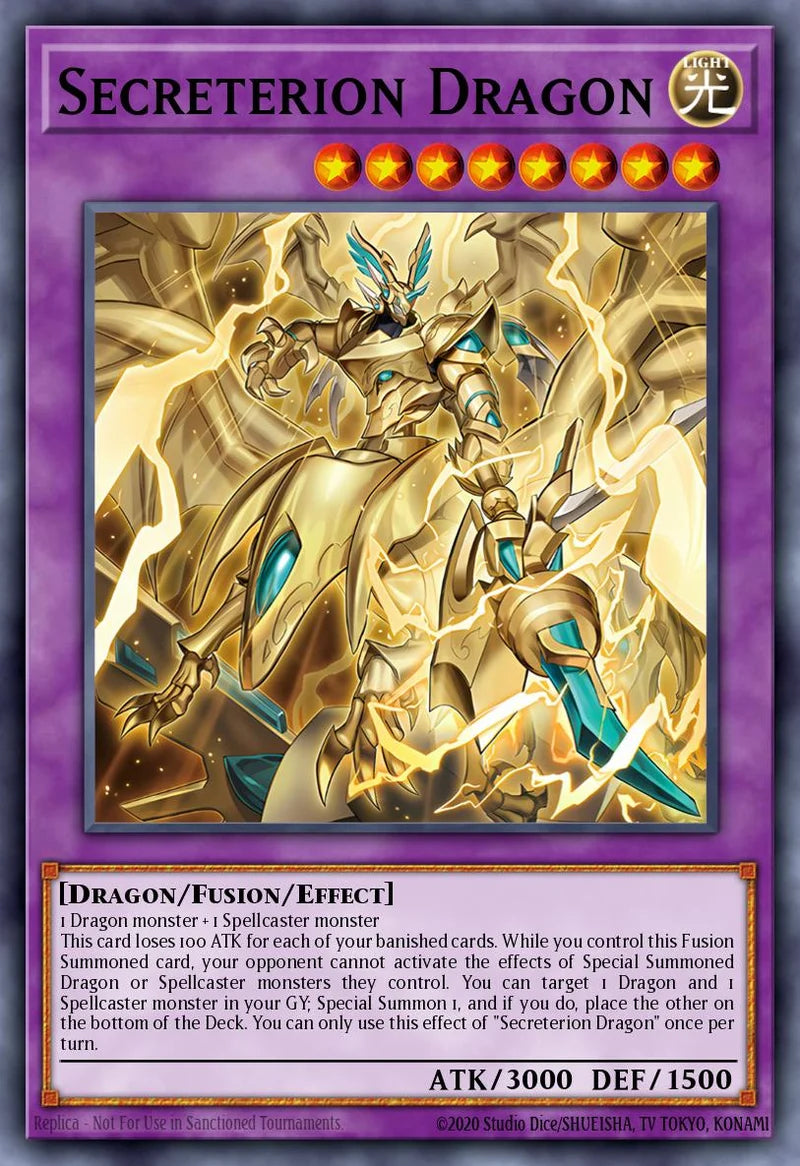 Secreterion Dragon - [MAMO-EN078] Ultra Rare - MAMO PRE-ORDER, SHIPS 08/09/2026