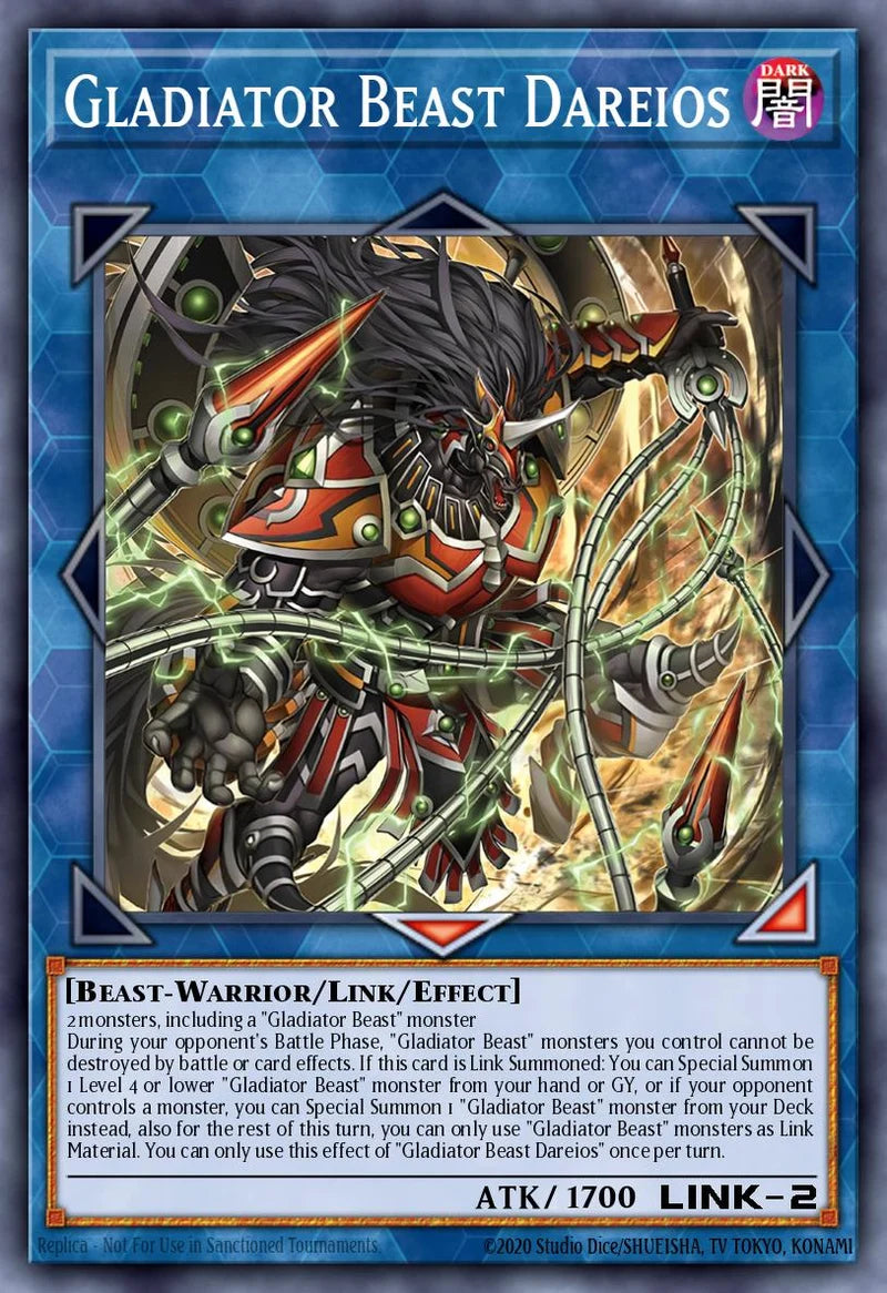 Gladiator Beast Dareios - [MAMO-EN089] Ultra Rare - MAMO PRE-ORDER, SHIPS 08/09/2026
