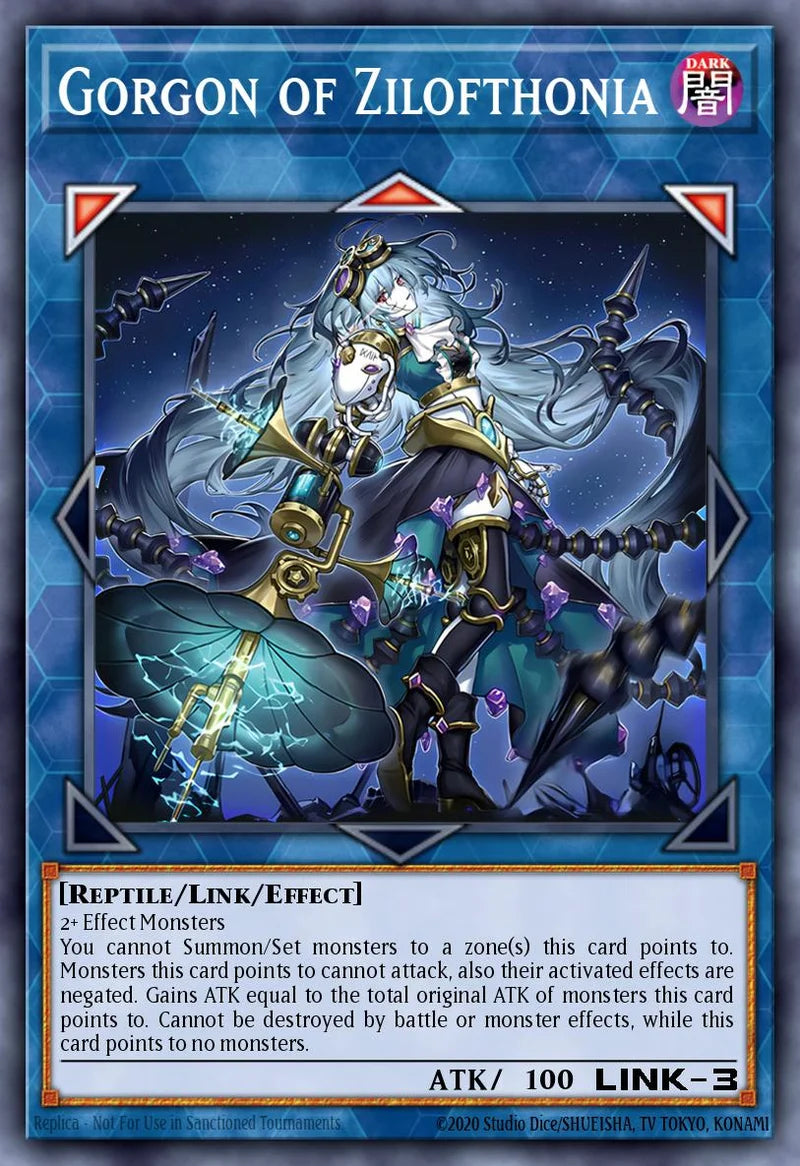 Gorgon of Zilofthonia - [MAMO-EN091] Ultra Rare - MAMO PRE-ORDER, SHIPS 08/09/2026