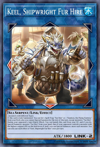 Keel, Shipwright Fur Hire - [MAMO-EN092] Ultra Rare - MAMO PRE-ORDER, SHIPS 08/09/2026