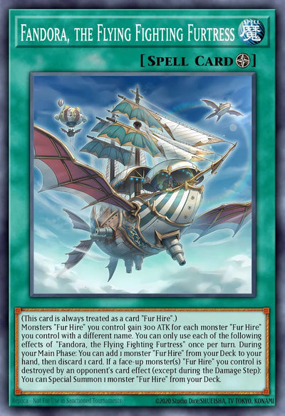 Fandora, the Flying Fighting Furtress - [MAMO-EN105] Ultra Rare - MAMO PRE-ORDER, SHIPS 08/09/2026