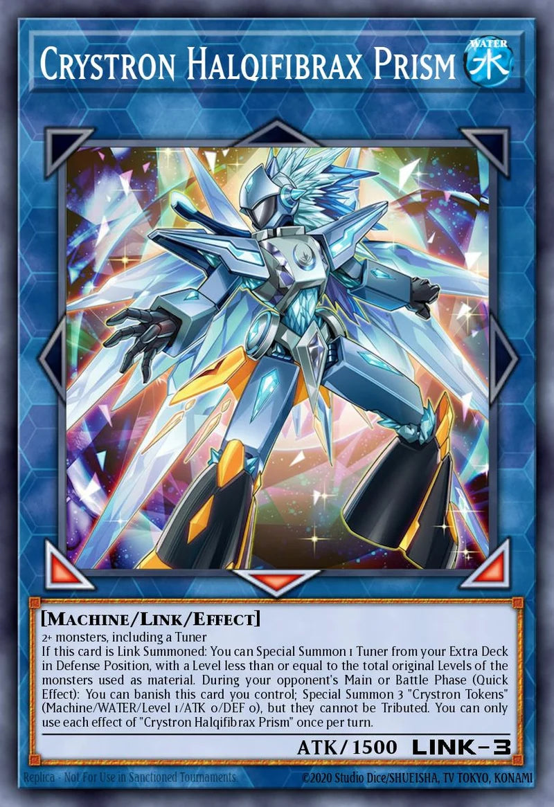 Crystron Halqifibrax Prism - [MAMO-EN126] Secret Rare - MAMO PRE-ORDER, SHIPS 08/09/2026