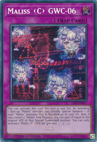Maliss C GWC-06 (ESR) [25LP-EN017] Emblazoned Secret Rare