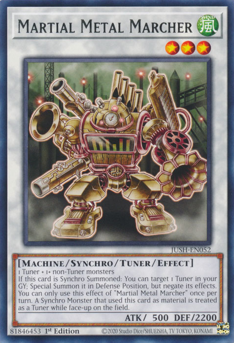 Martial Metal Marcher [JUSH-EN052] Rare