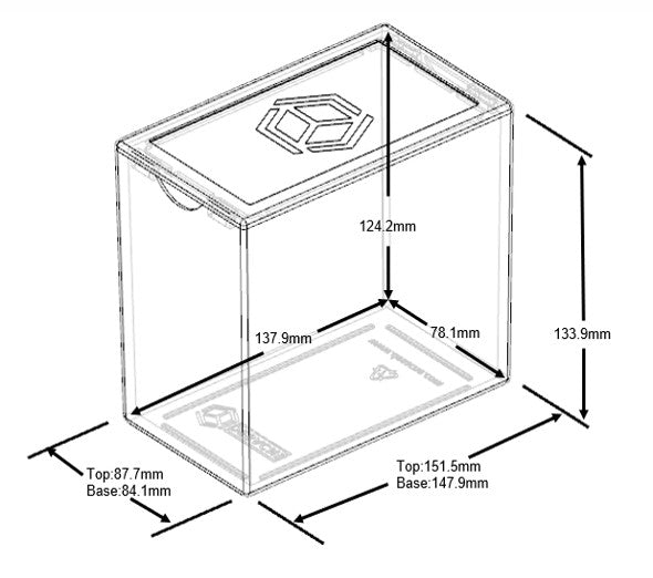 Desacne - Premium Booster Box Protector - Pokémon Sized