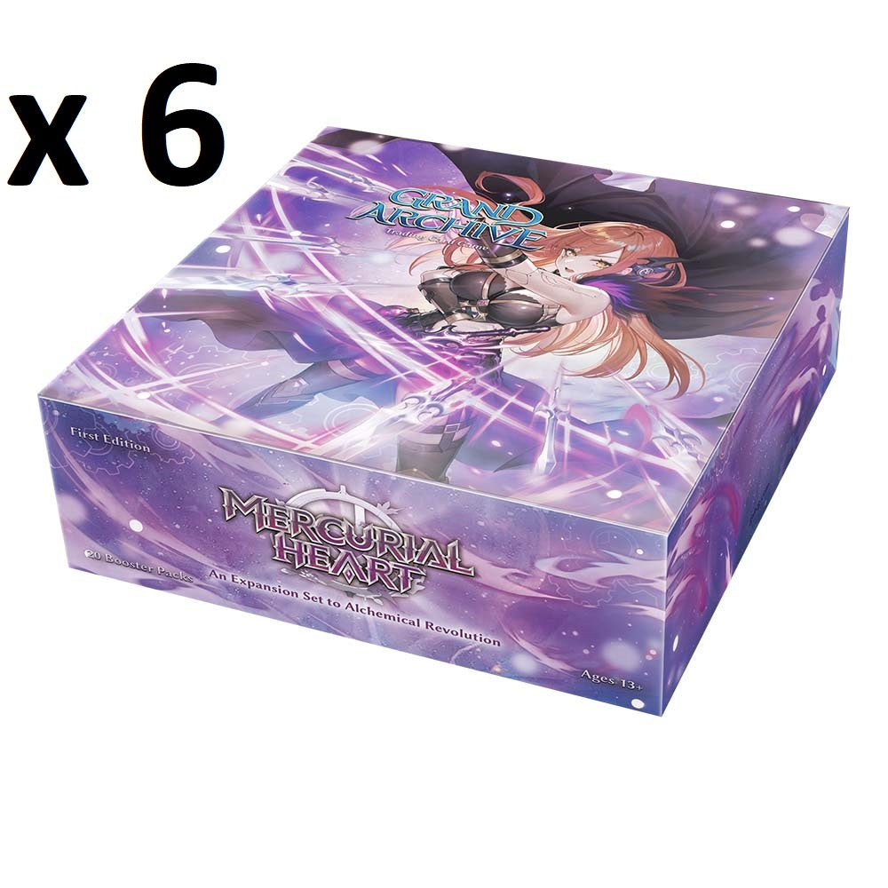 Grand Archive - Mercurial Heart Booster CASE *Sealed*